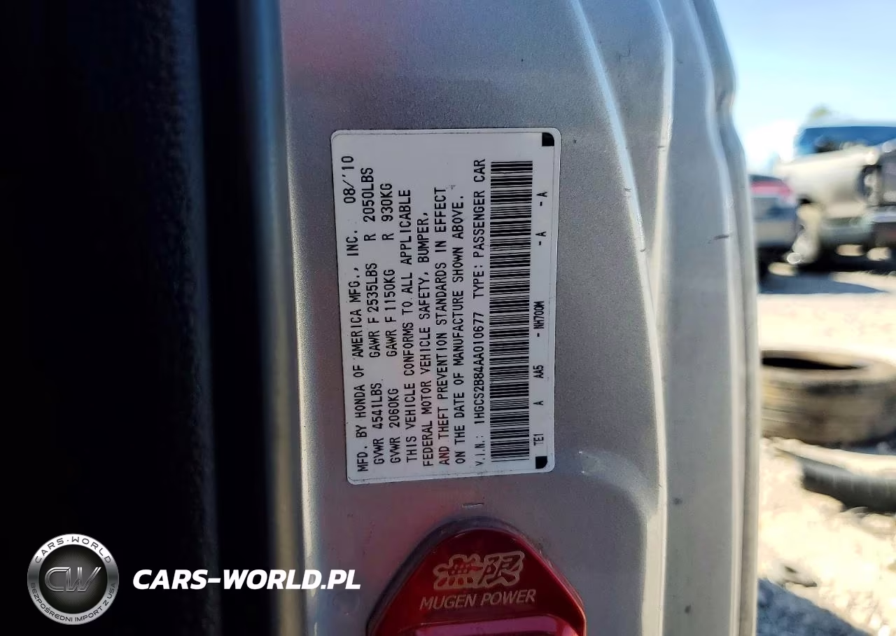 2010 Honda Accord Exl VIN:1HGCS2B84AA010677 - 13