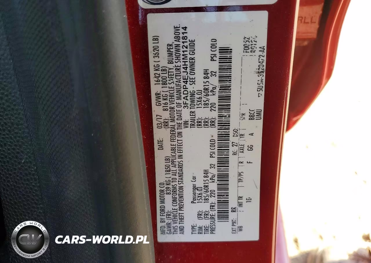 2017 Ford Fiesta Se VIN:3FADP4EJ4HM121814 - 12