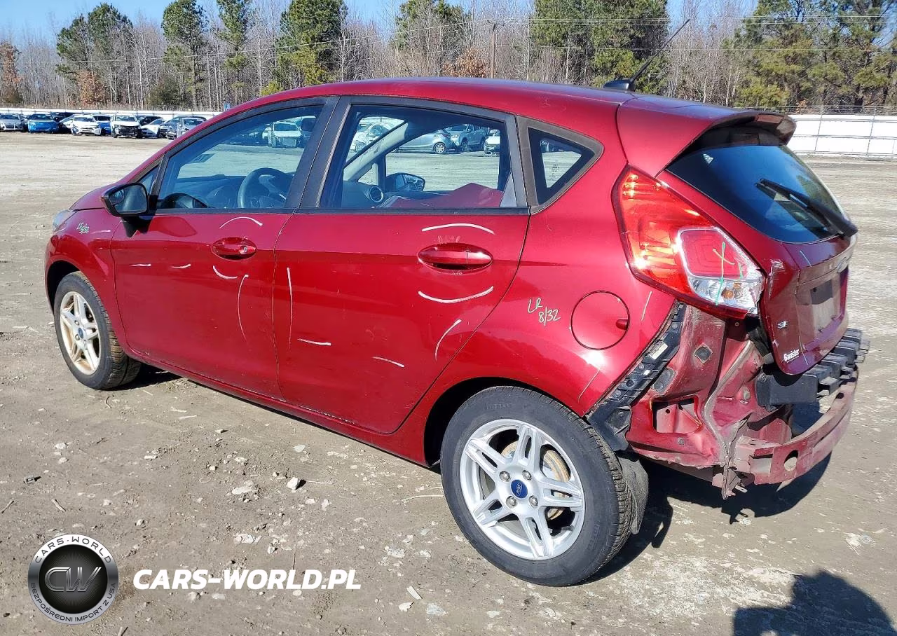 2017 Ford Fiesta Se VIN:3FADP4EJ4HM121814 - 2