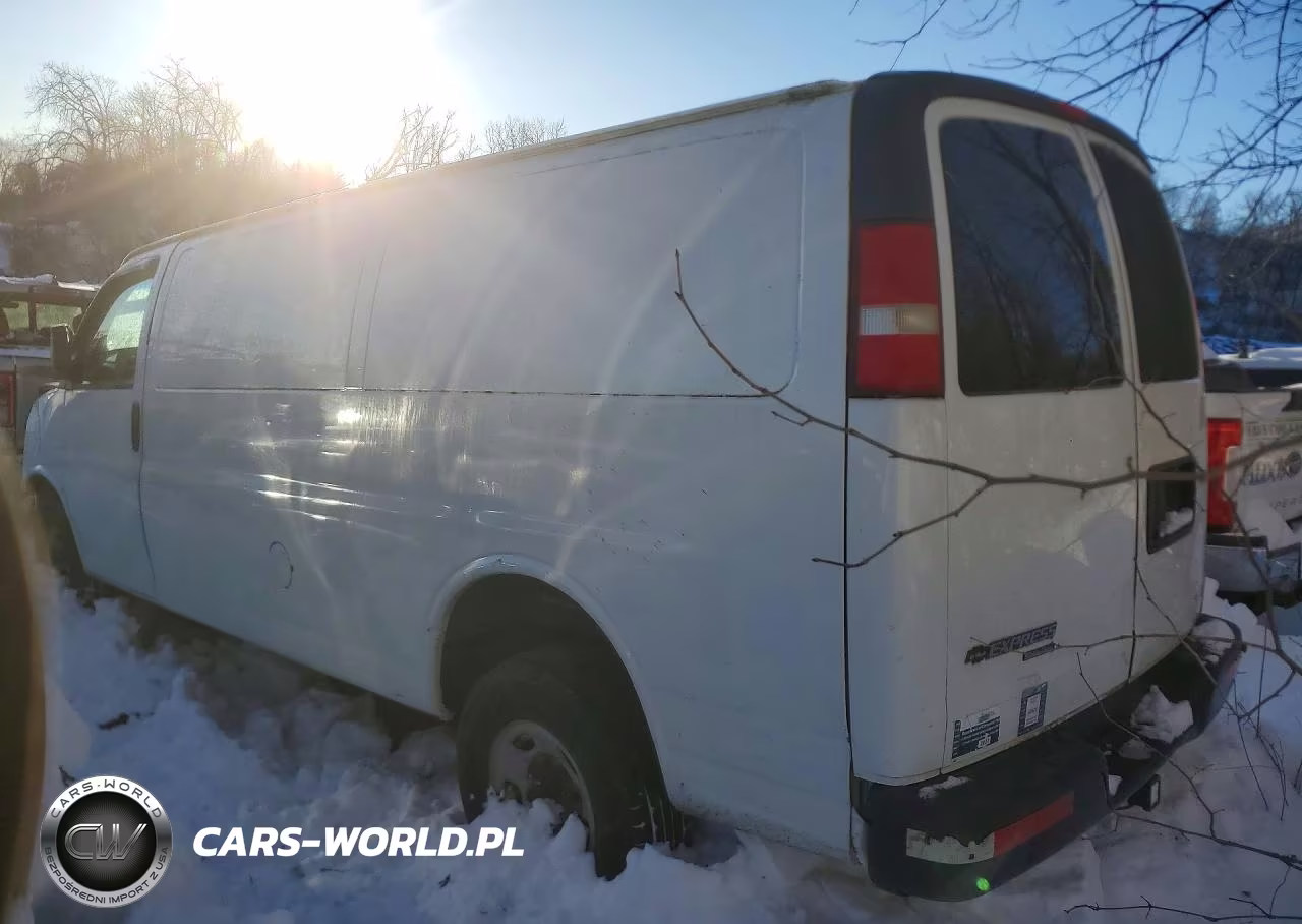 2014 Chevrolet Express 2500 Utility - Service Van VIN:1GCWGGFAXE1183830 - 2