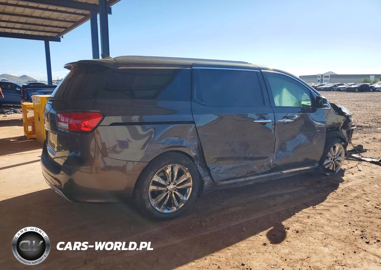 2018 Kia Sedona Sxl VIN:KNDME5C14J6399661 - 3