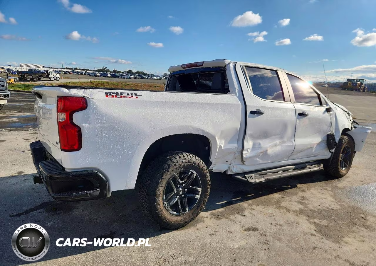 2021 Chevrolet Silverado K1500 Lt Trail Boss VIN:3GCPYFEL3MG113049 - 3