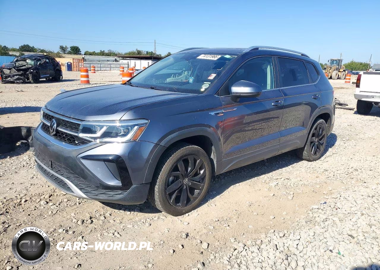 2022 Volkswagen Taos Sel VIN:3VV1X7B27NM012384 - 1