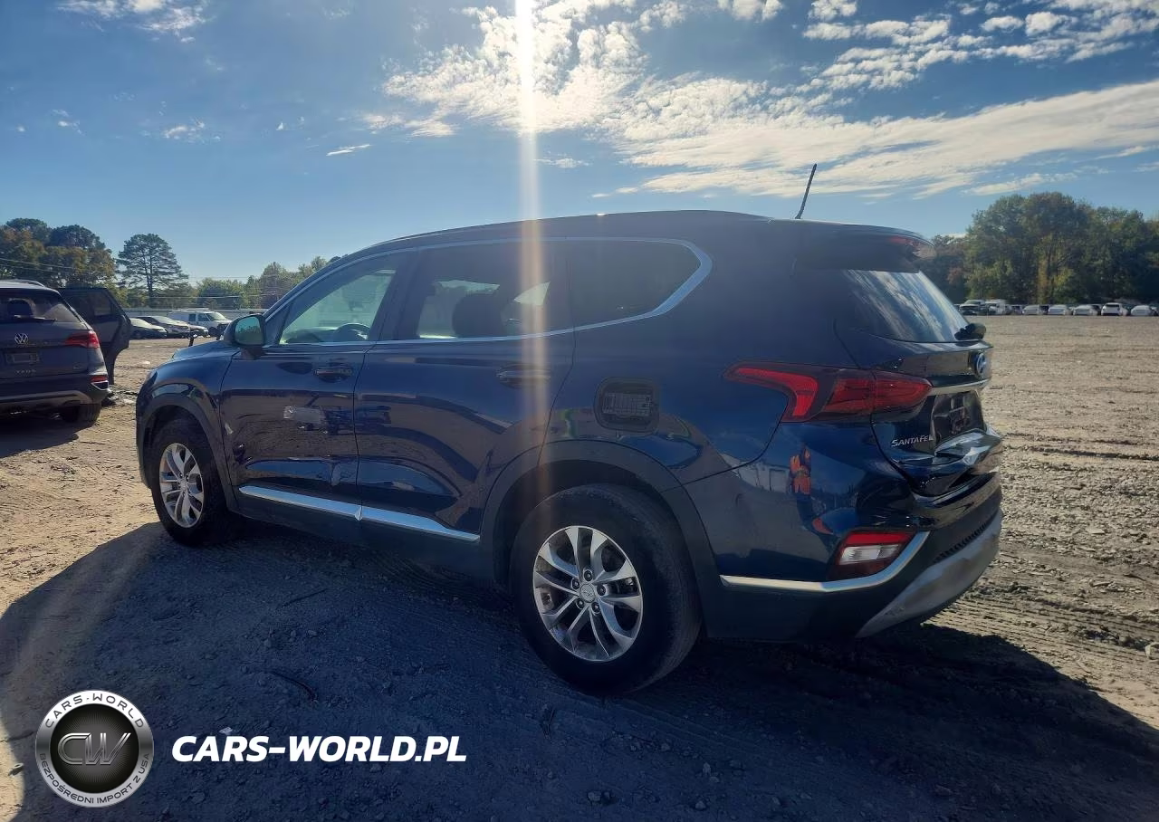 2019 Hyundai Santa Fe Se VIN:5NMS2CAD5KH020771 - 2
