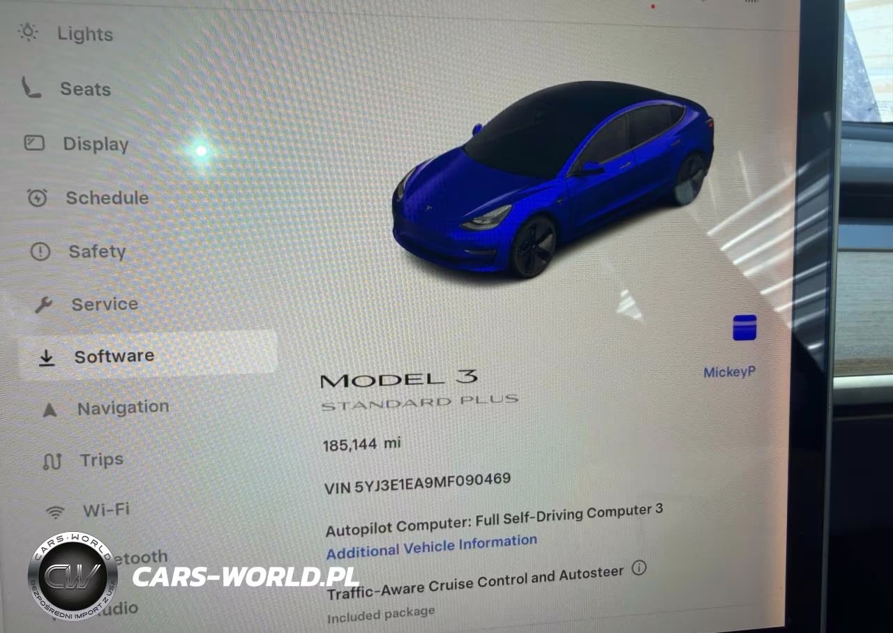 2021 Tesla Model 3 VIN:5YJ3E1EA9MF090469 - 8