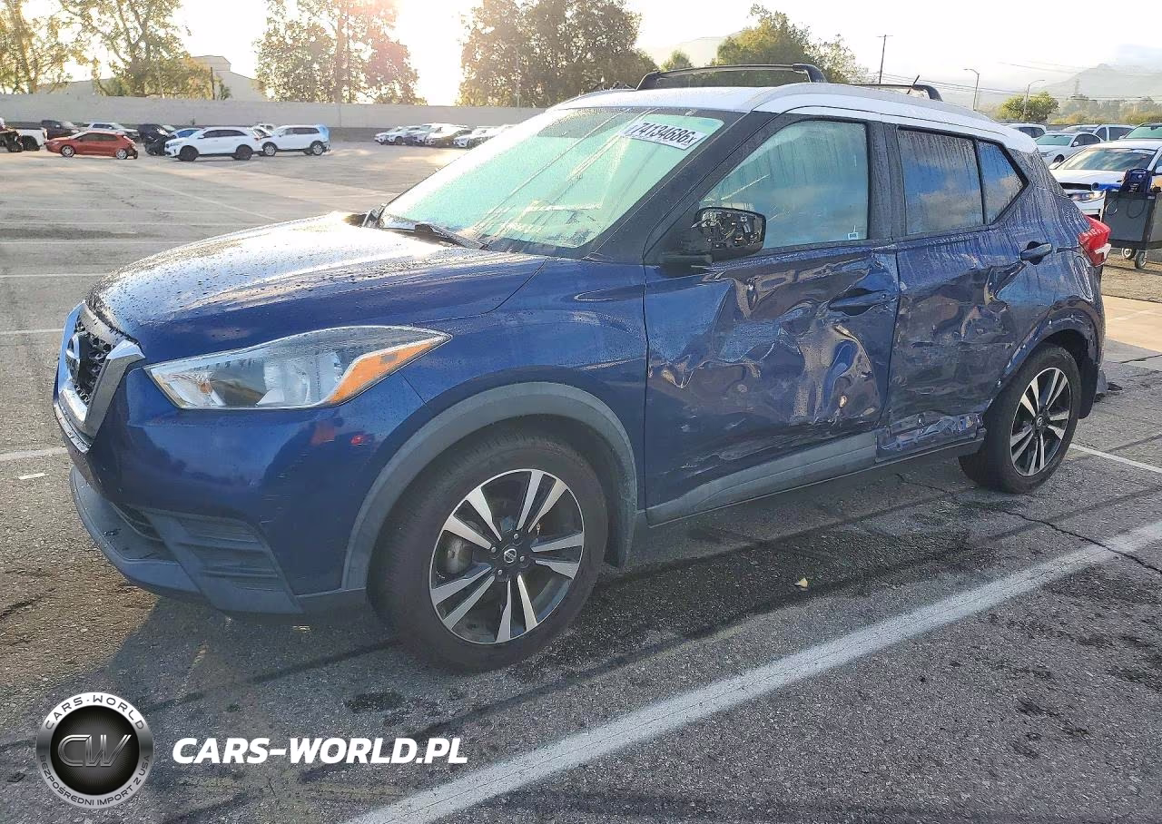 2019 Nissan Kicks Sv VIN:3N1CP5CU4KL516195 - 1