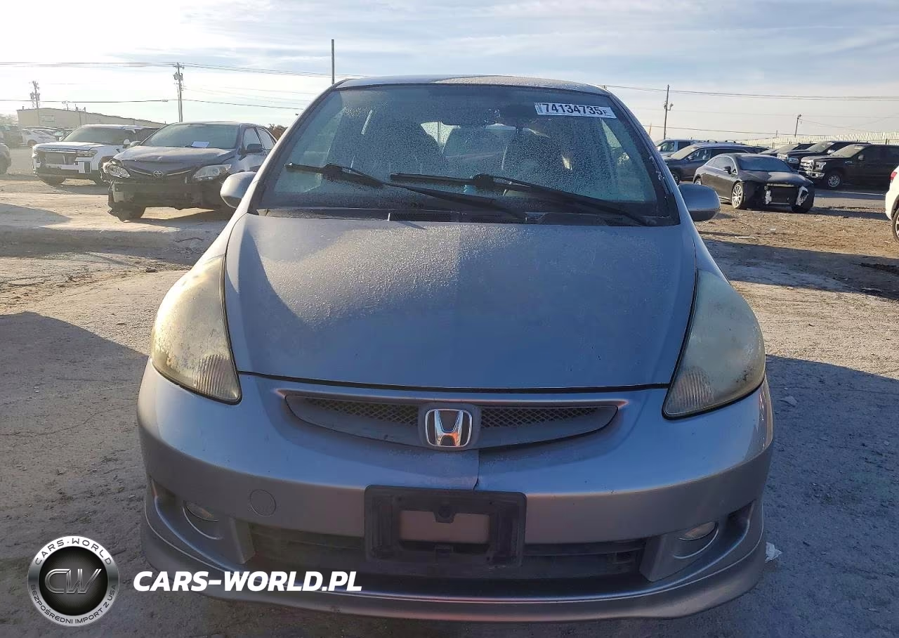 2008 Honda Fit Sport VIN:JHMGD38628S043220 - 5