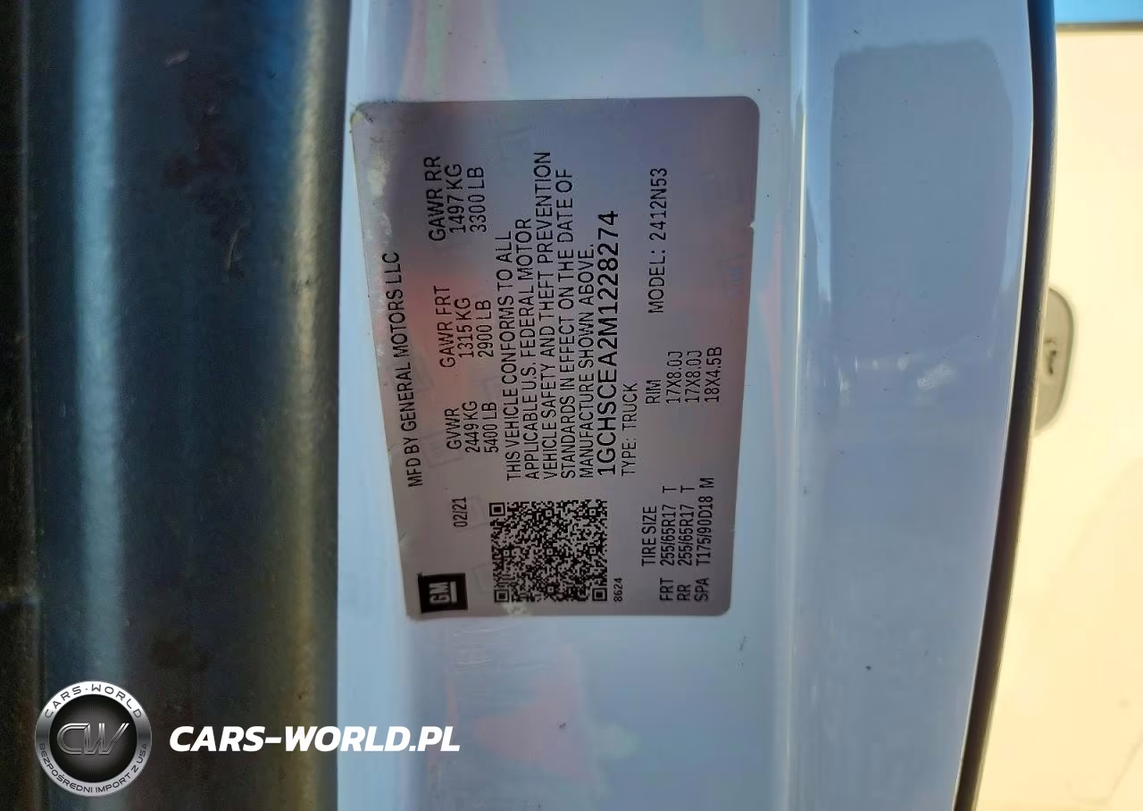 2021 Chevrolet Colorado Lt VIN:1GCHSCEA2M1228274 - 12