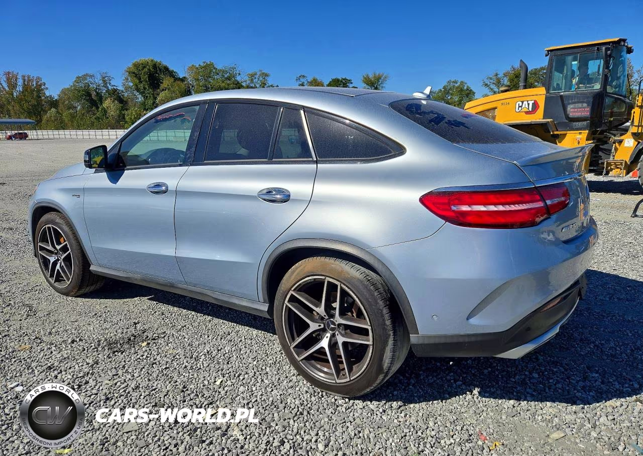 2018 Mercedes-Benz Gle Coupe 43 Amg VIN:4JGED6EB7JA104614 - 2
