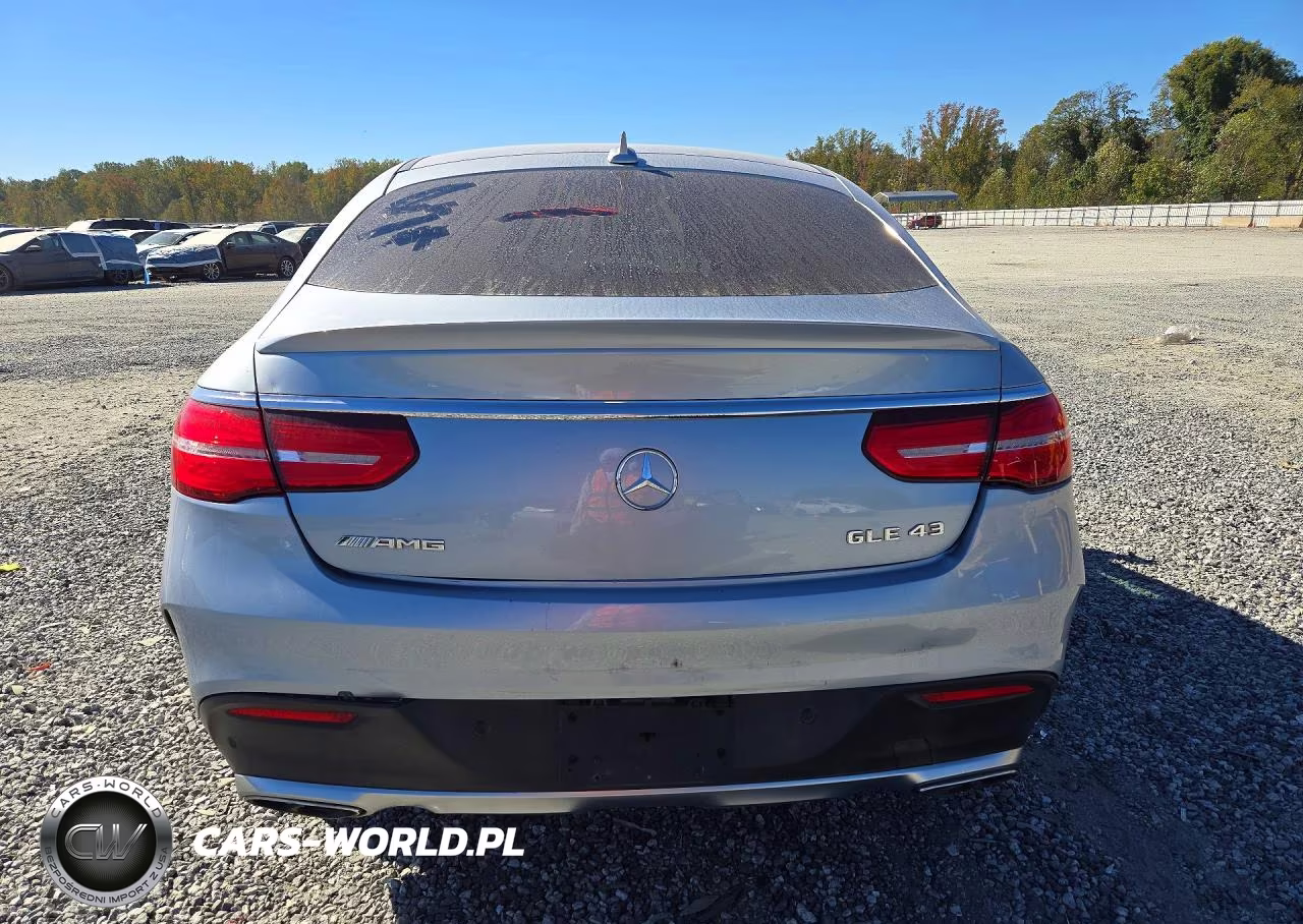 2018 Mercedes-Benz Gle Coupe 43 Amg VIN:4JGED6EB7JA104614 - 6