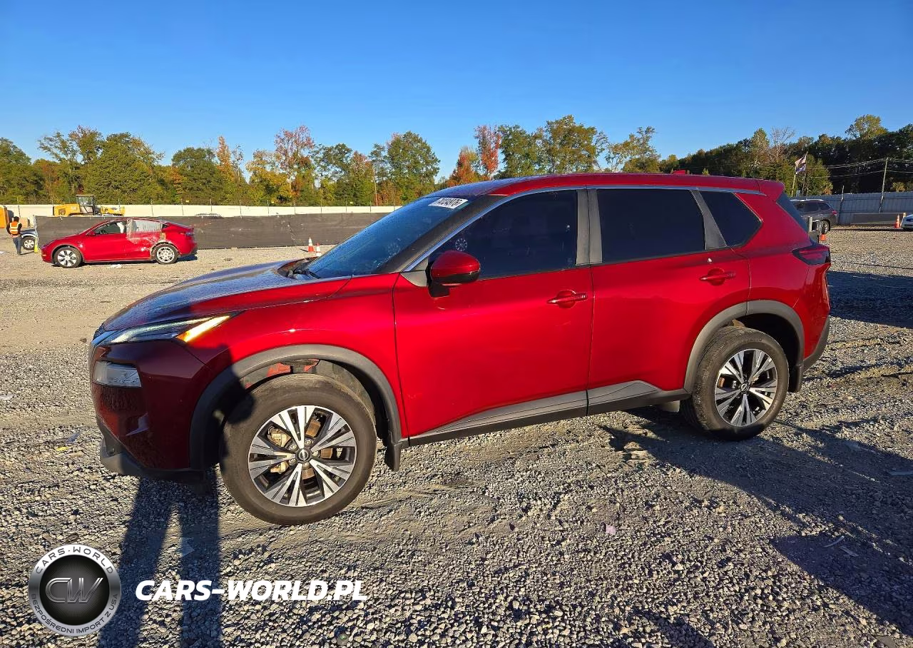 2022 Nissan Rogue Sv VIN:5N1BT3BB4NC701738 - 1