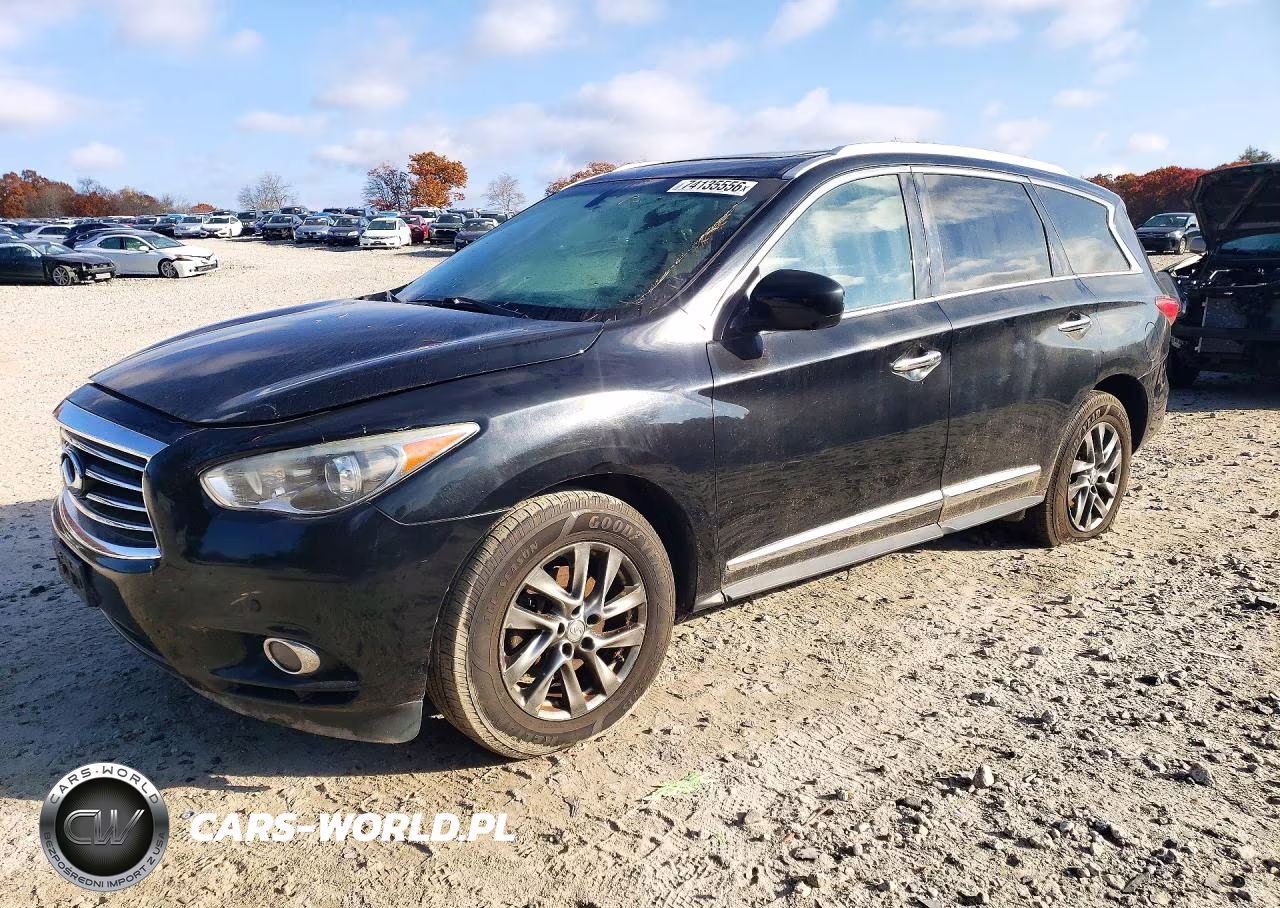 2013 Infiniti Jx35 Base VIN:5N1AL0MM8DC327187 - 1