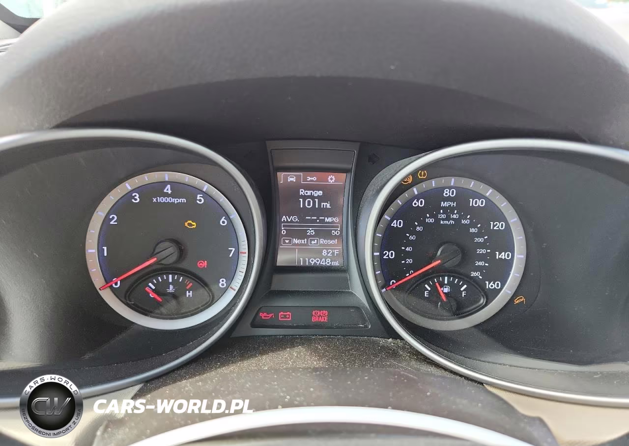 2014 Hyundai Santa Fe Gls VIN:KM8SM4HF4EU067404 - 9