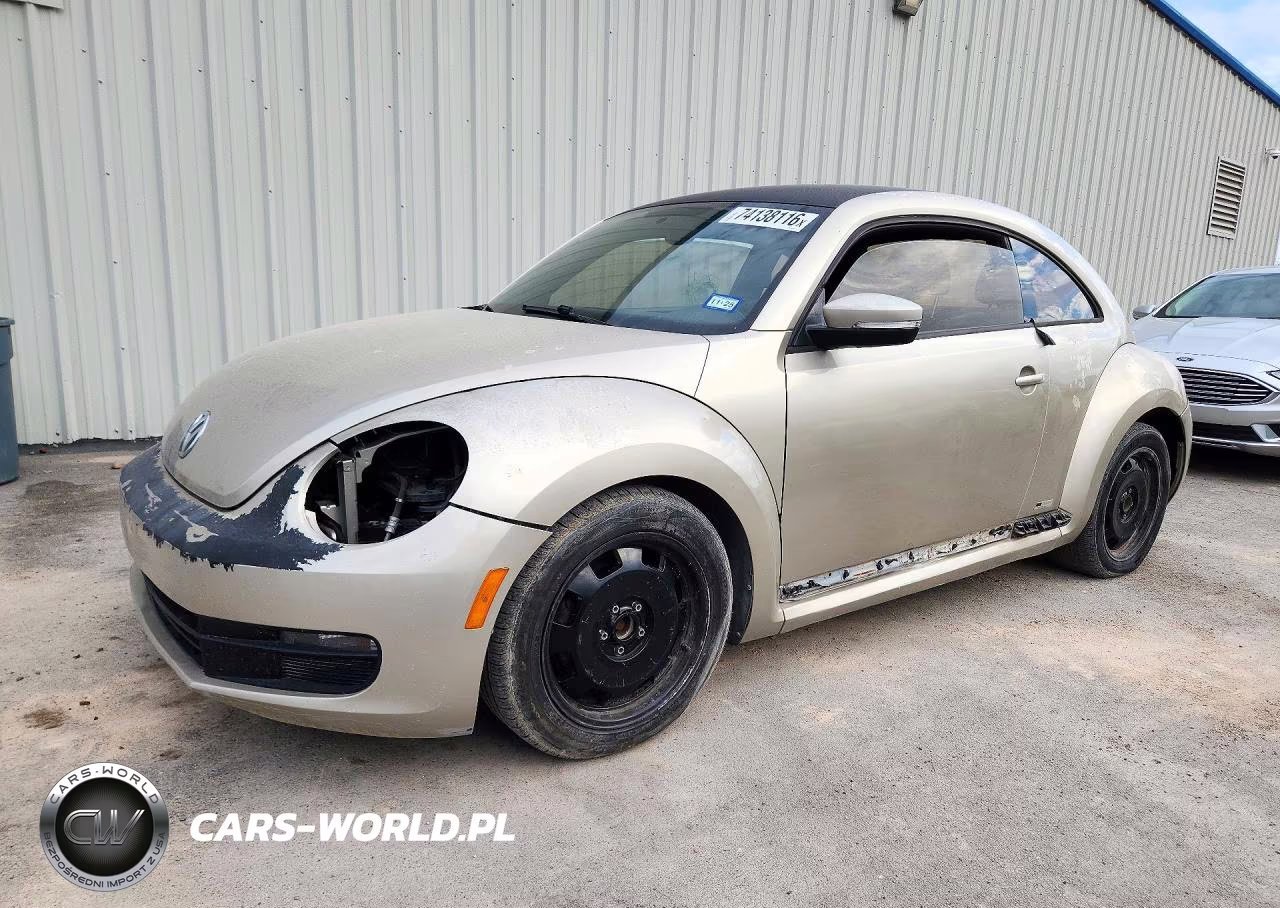 2013 Volkswagen Beetle VIN:3VWJX7AT4DM602191 - 1
