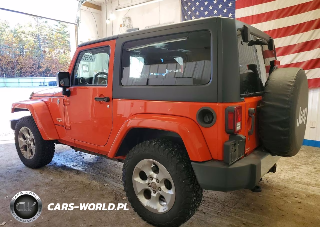 2015 Jeep Wrangler Sahara VIN:1C4AJWBG2FL593382 - 2