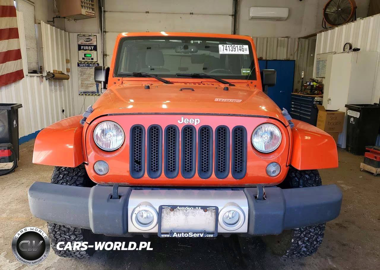 2015 Jeep Wrangler Sahara VIN:1C4AJWBG2FL593382 - 5
