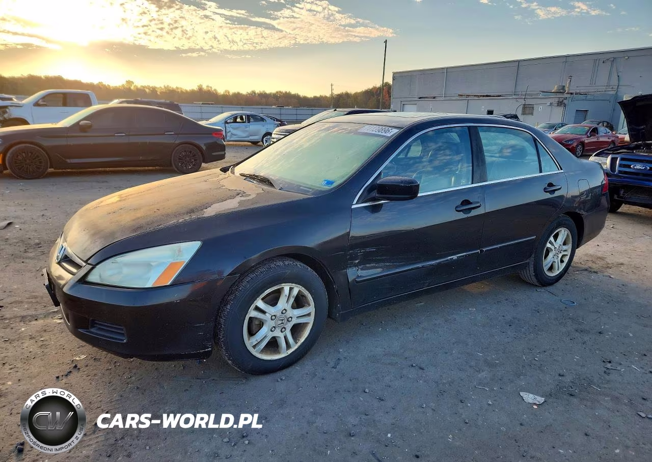 2007 Honda Accord Ex VIN:1HGCM56867A170428 - 1