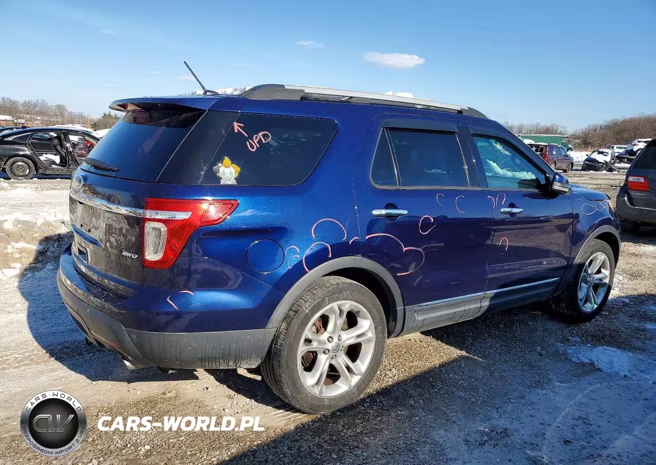 2011 Ford Explorer Limited VIN:1FMHK8F80BGA82391 - 3