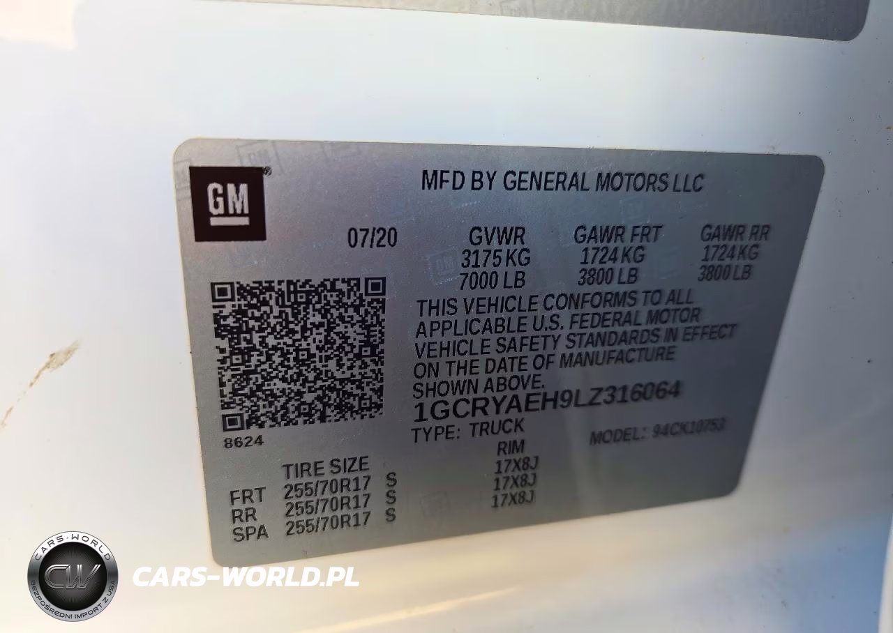 2020 Chevrolet Silverado K1500 VIN:1GCRYAEH9LZ316064 - 12