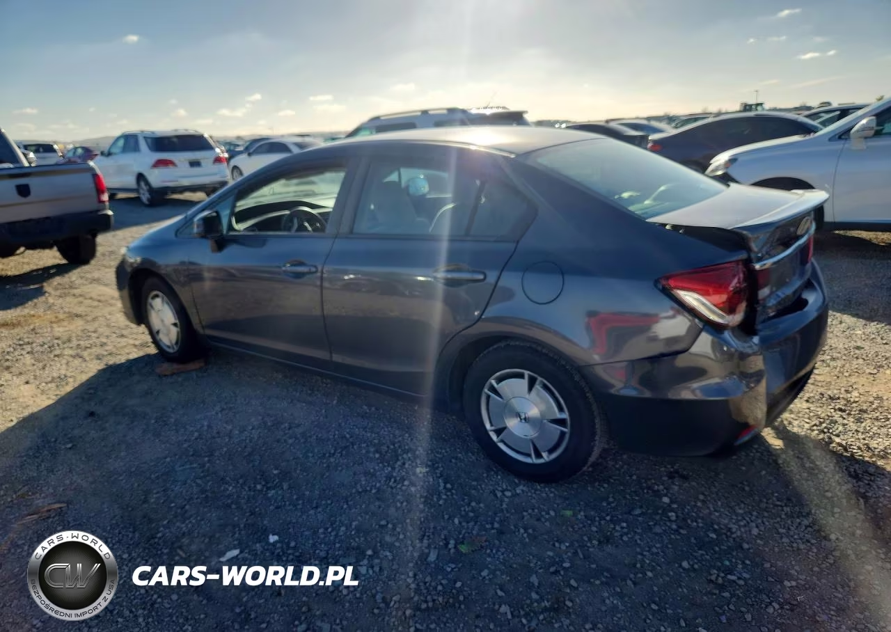 2013 Honda Civic Hf VIN:2HGFB2F67DH544543 - 2