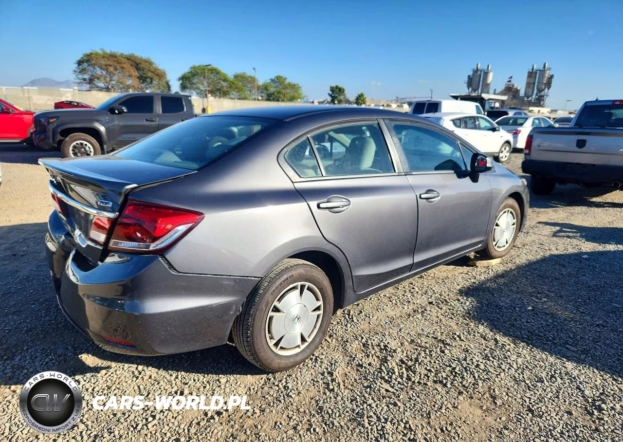 2013 Honda Civic Hf VIN:2HGFB2F67DH544543 - 3
