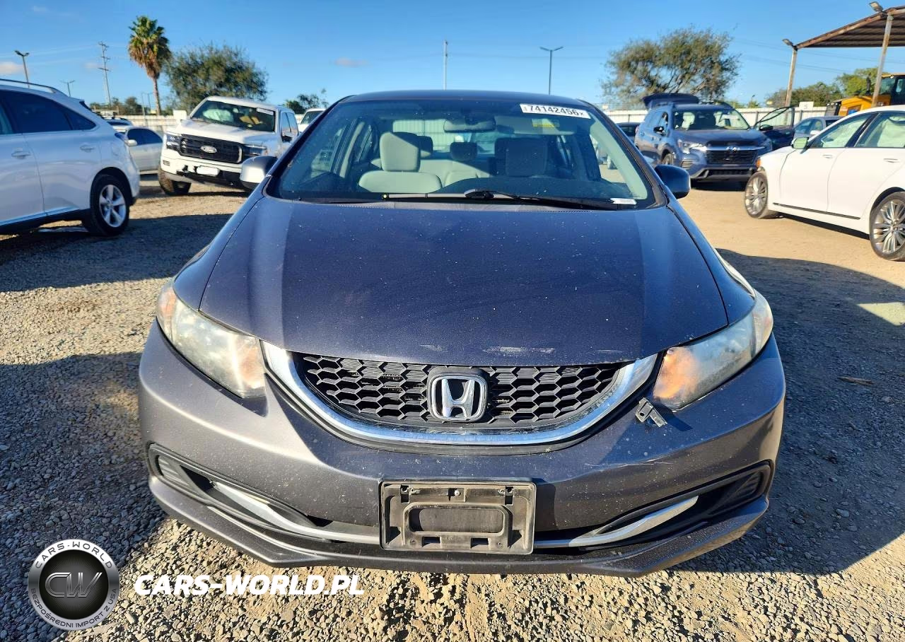 2013 Honda Civic Hf VIN:2HGFB2F67DH544543 - 5