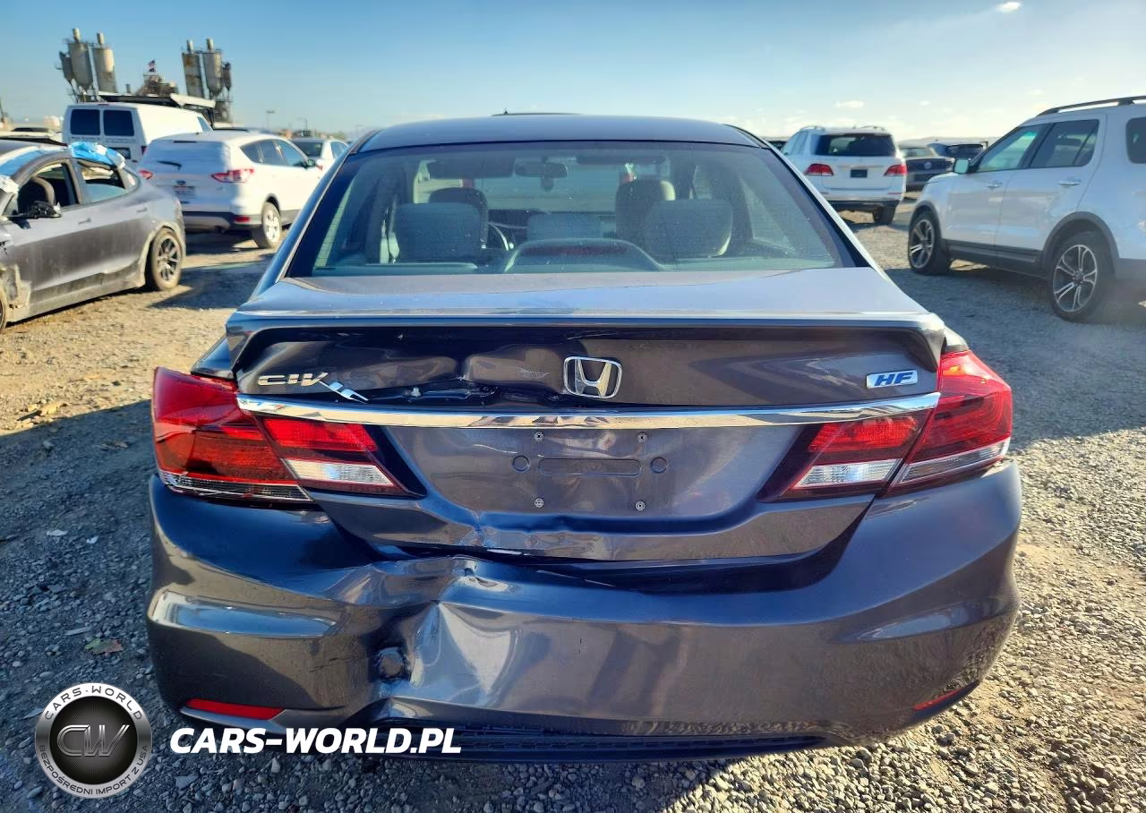 2013 Honda Civic Hf VIN:2HGFB2F67DH544543 - 6