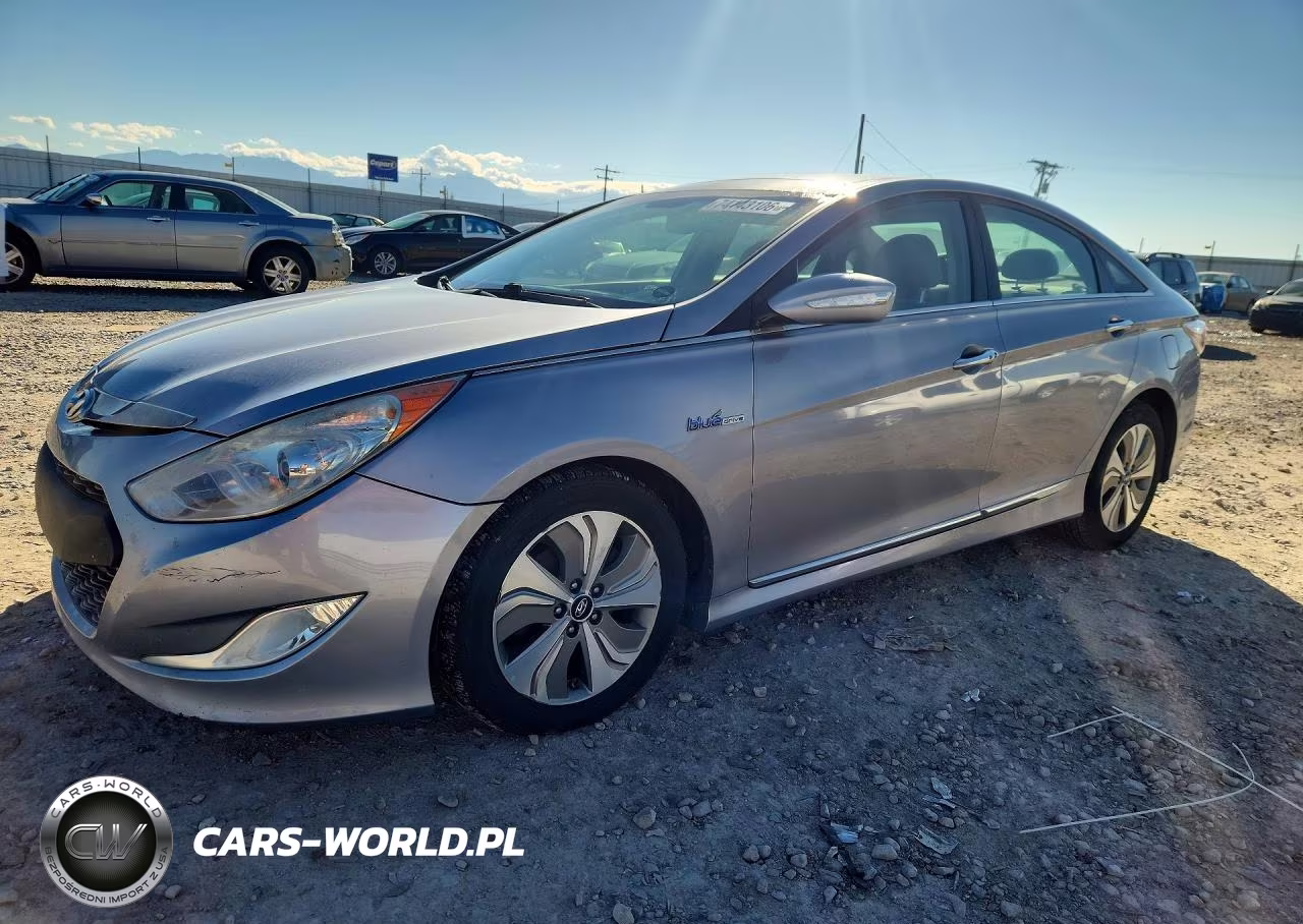 2015 Hyundai Sonata Hybrid Limited VIN:KMHEC4A42FA129569 - 1