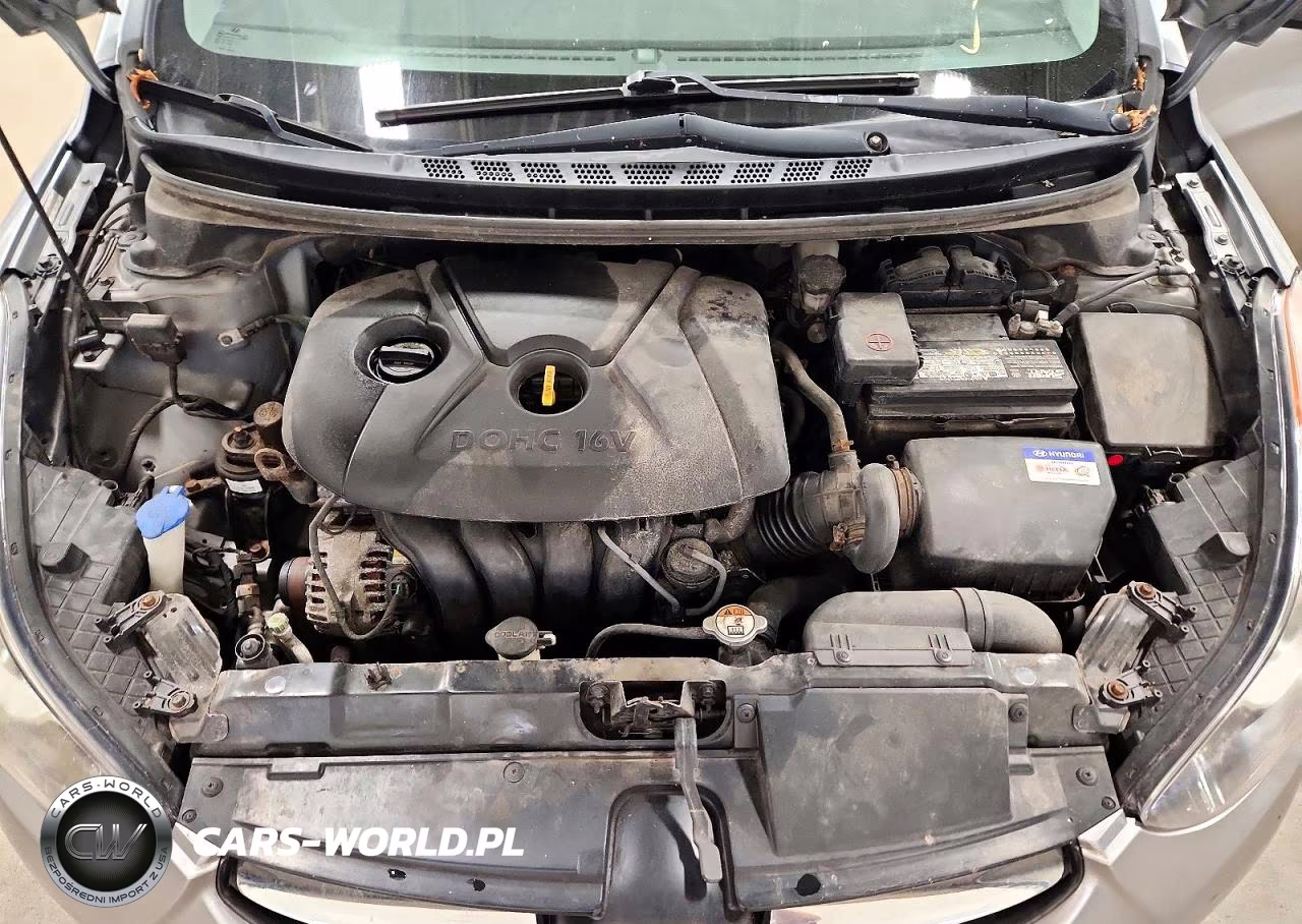 2013 Hyundai Elantra Gls VIN:KMHDH4AE7DU912534 - 10