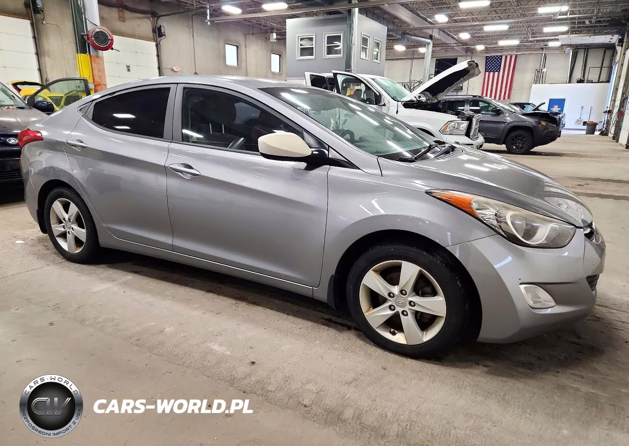 2013 Hyundai Elantra Gls VIN:KMHDH4AE7DU912534 - 3