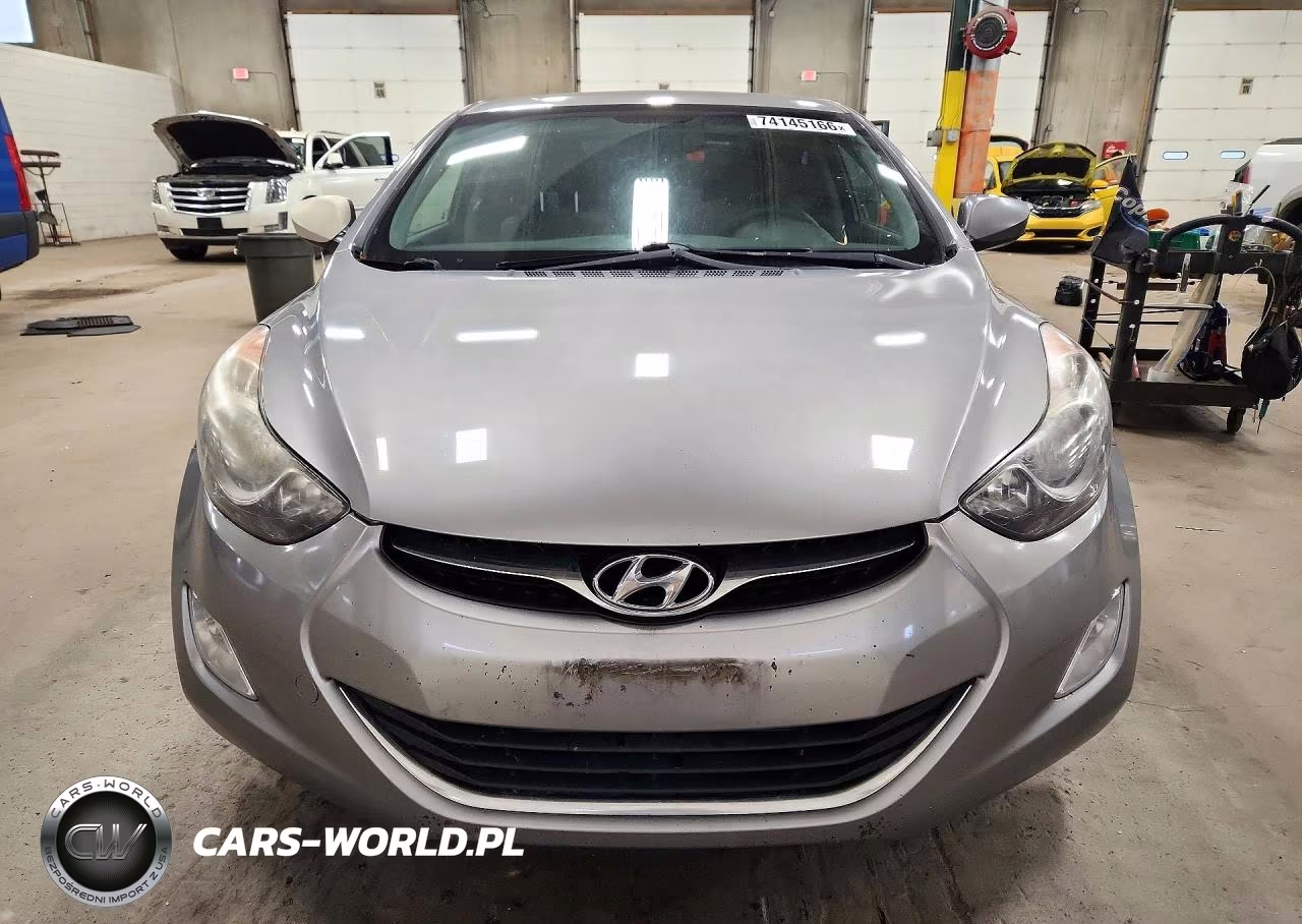 2013 Hyundai Elantra Gls VIN:KMHDH4AE7DU912534 - 4