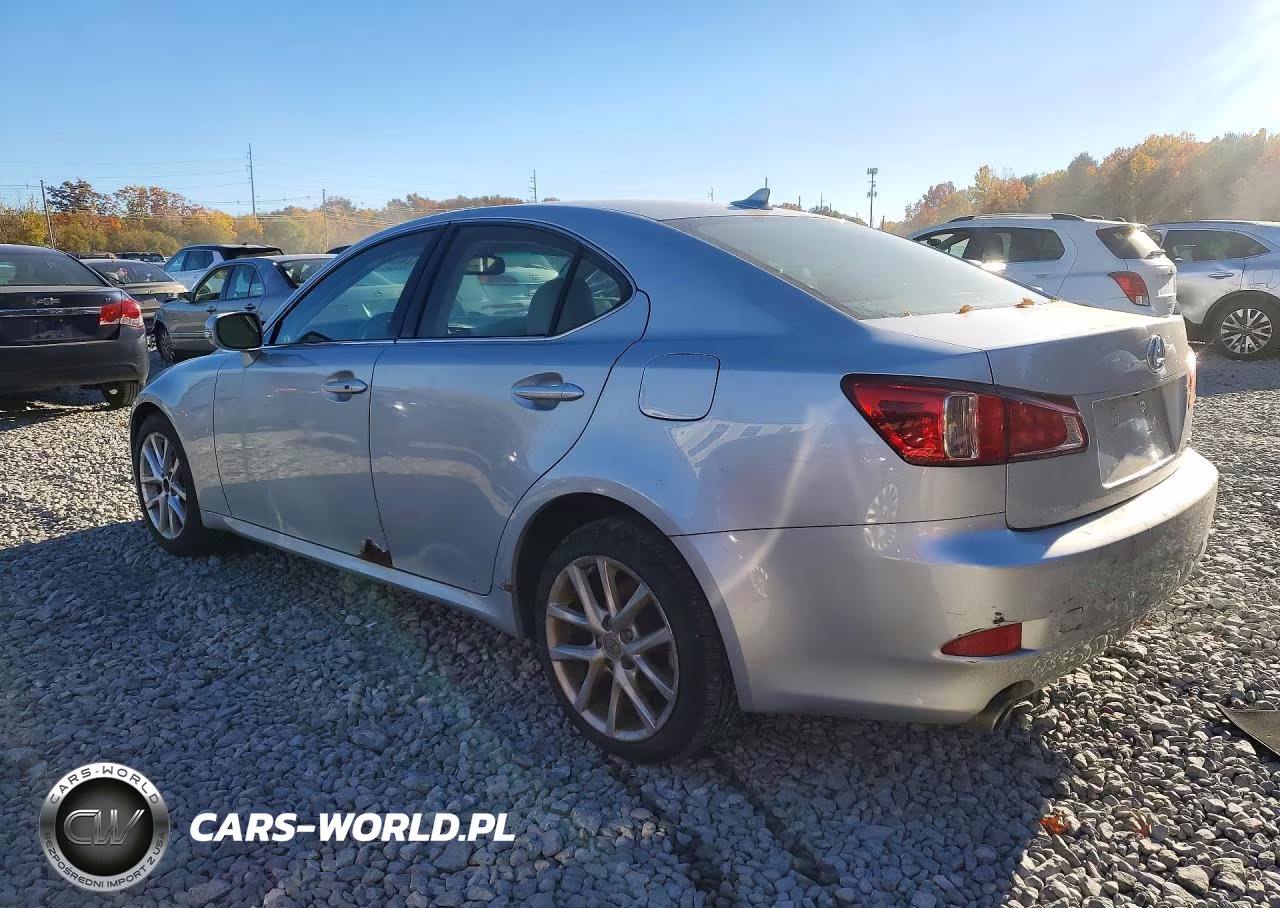 2012 Lexus Is 250 VIN:JTHCF5C23C5055702 - 2