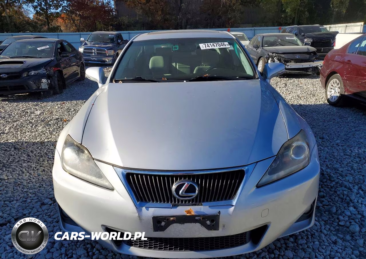 2012 Lexus Is 250 VIN:JTHCF5C23C5055702 - 5