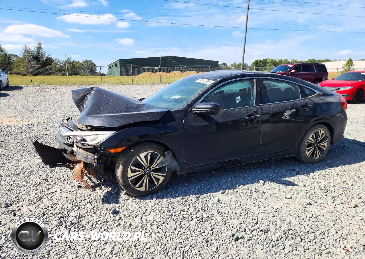 2017 Honda Civic Ex VIN:19XFC1F33HE026314 - 1