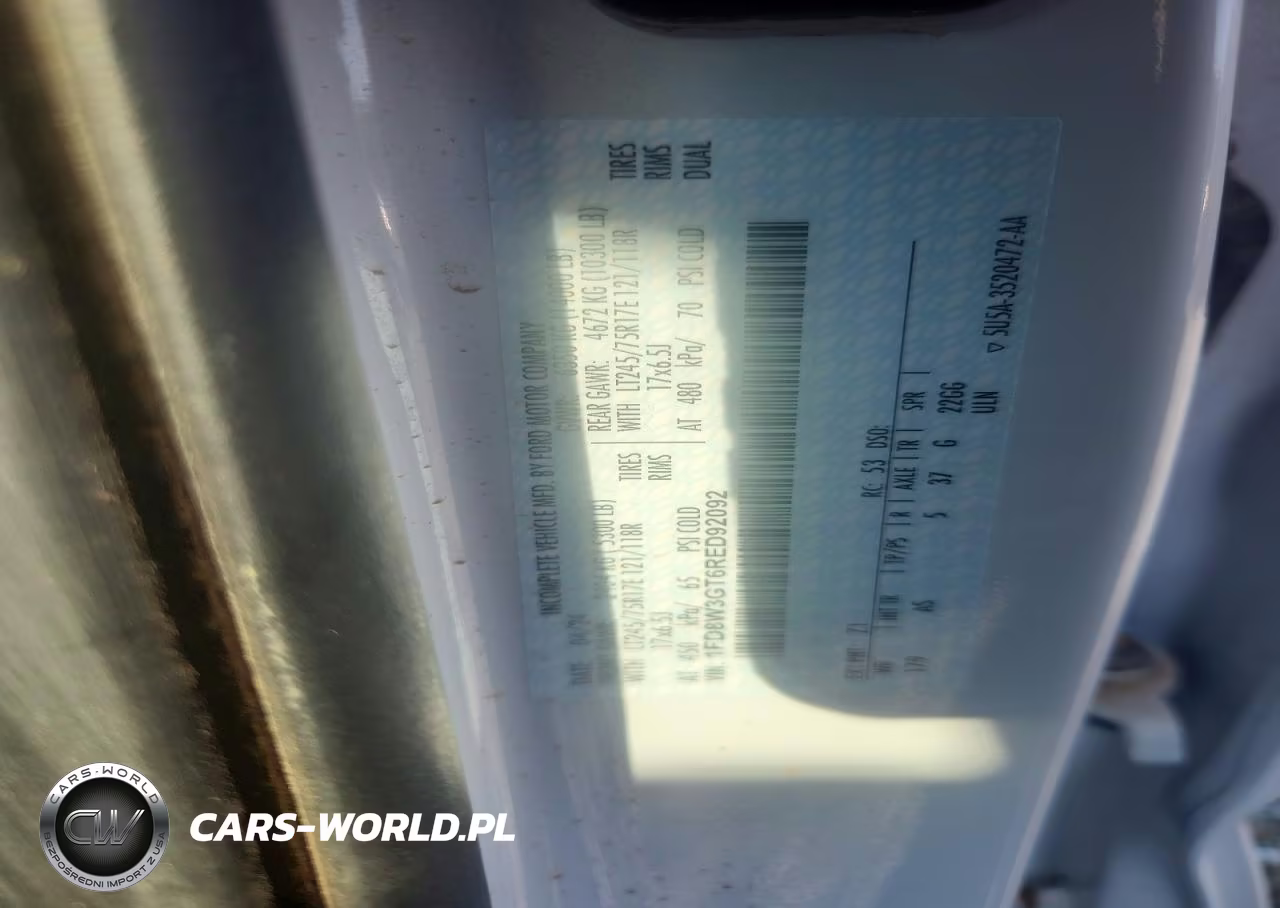2024 Ford F350 Super Duty VIN:1FD8W3GT6RED92092 - 12