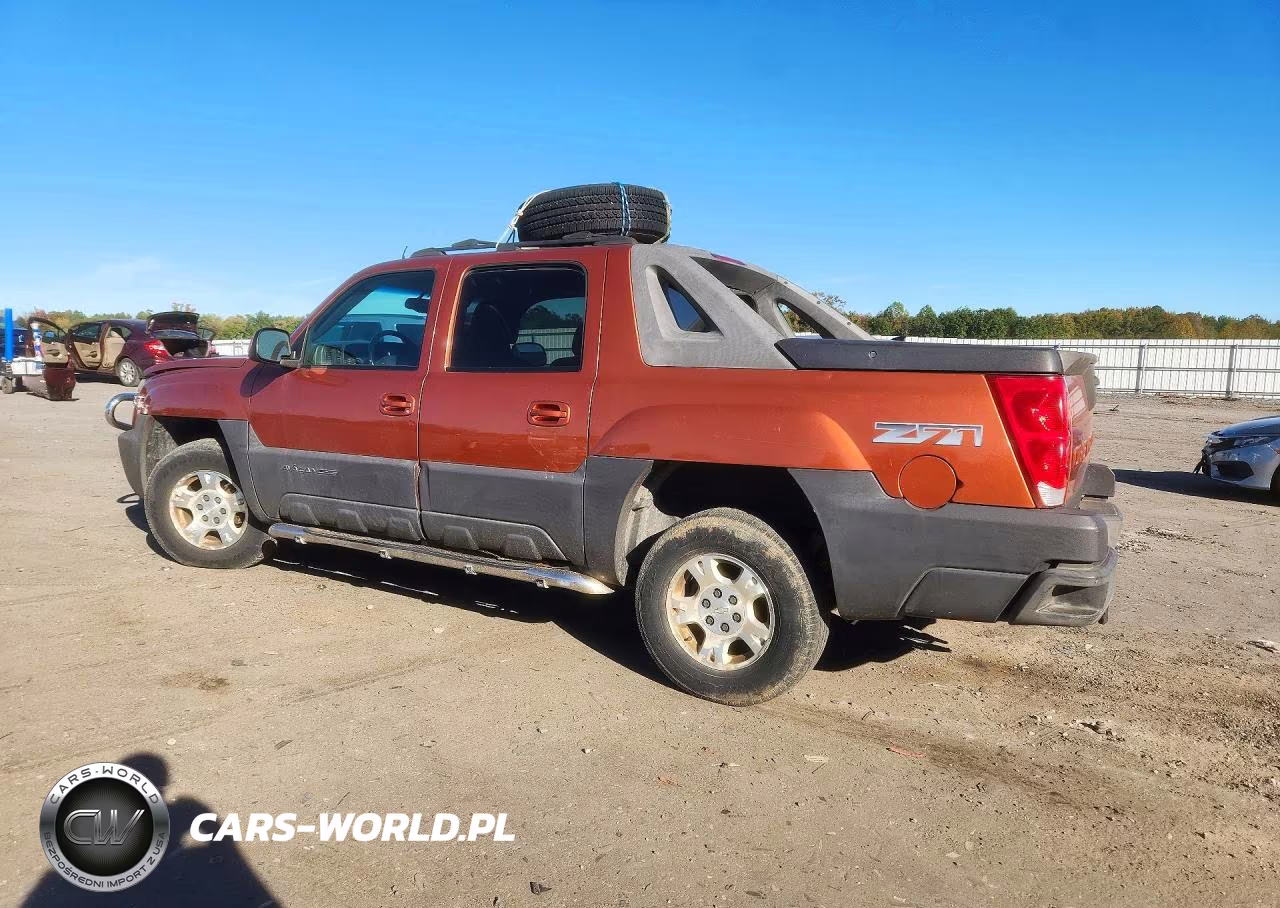 2004 Chevrolet Avalanche K1500 VIN:3GNEK12T24G277397 - 2