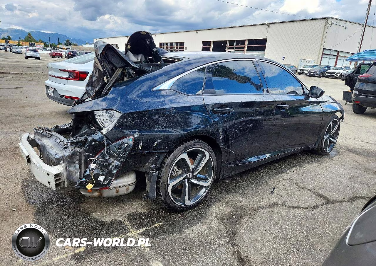 2022 Honda Accord Sport VIN:1HGCV1F37NA091776 - 3