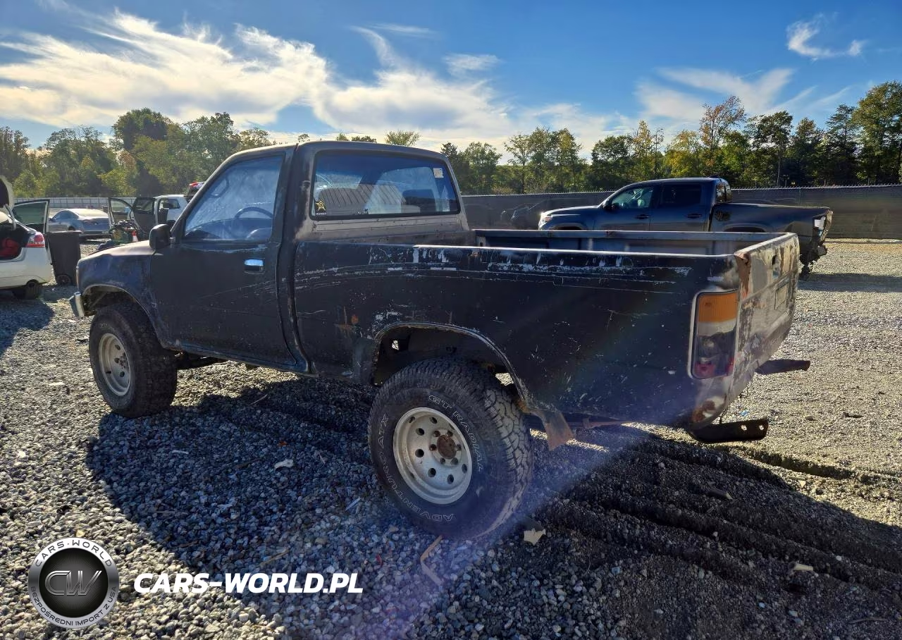 1993 Toyota Pickup 1-2 Ton Short Wheelbase Dx VIN:4TAVN01D3PZ112267 - 2