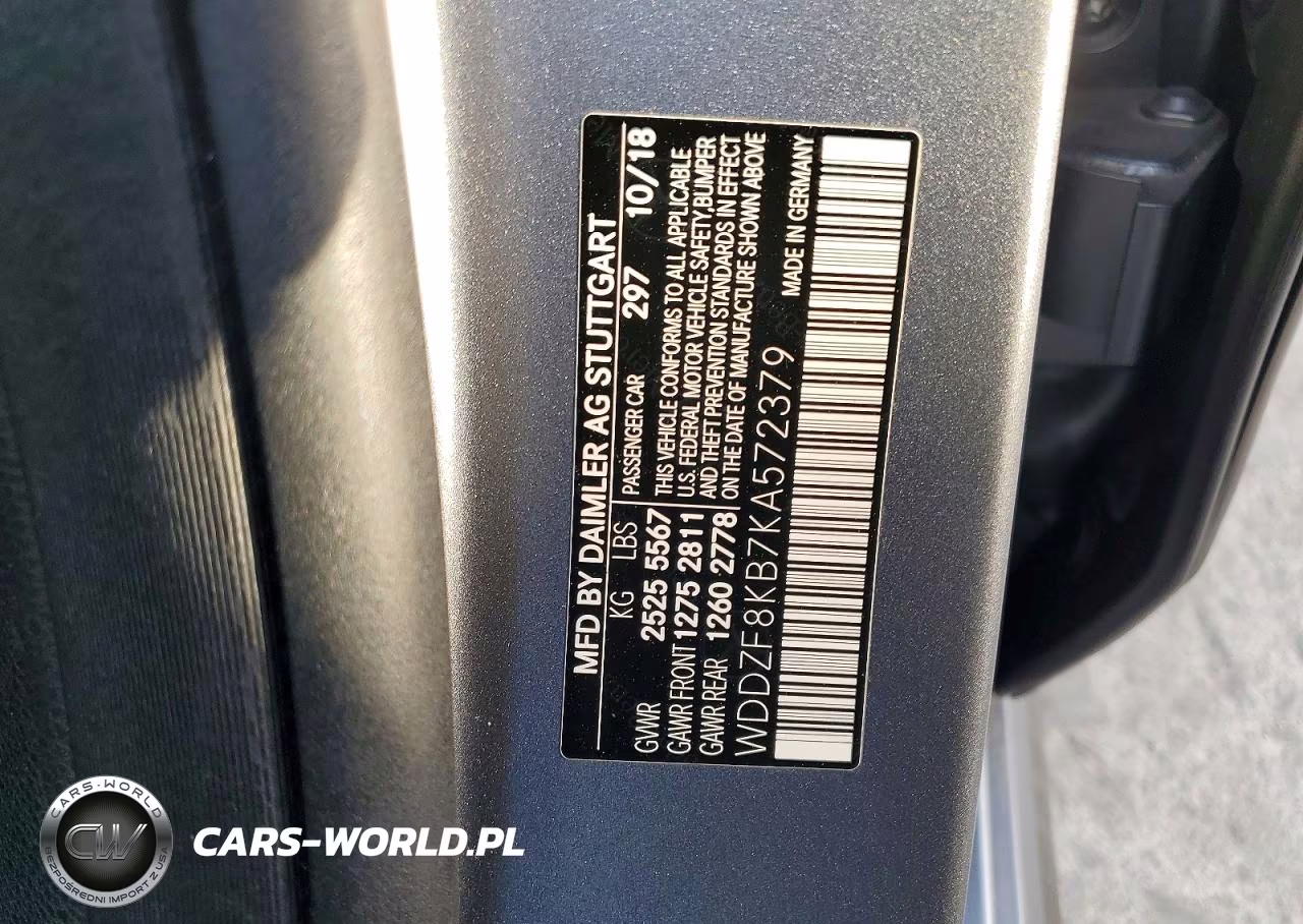 2019 Mercedes-Benz E 63 Amg-S 4Matic VIN:WDDZF8KB7KA572379 - 12