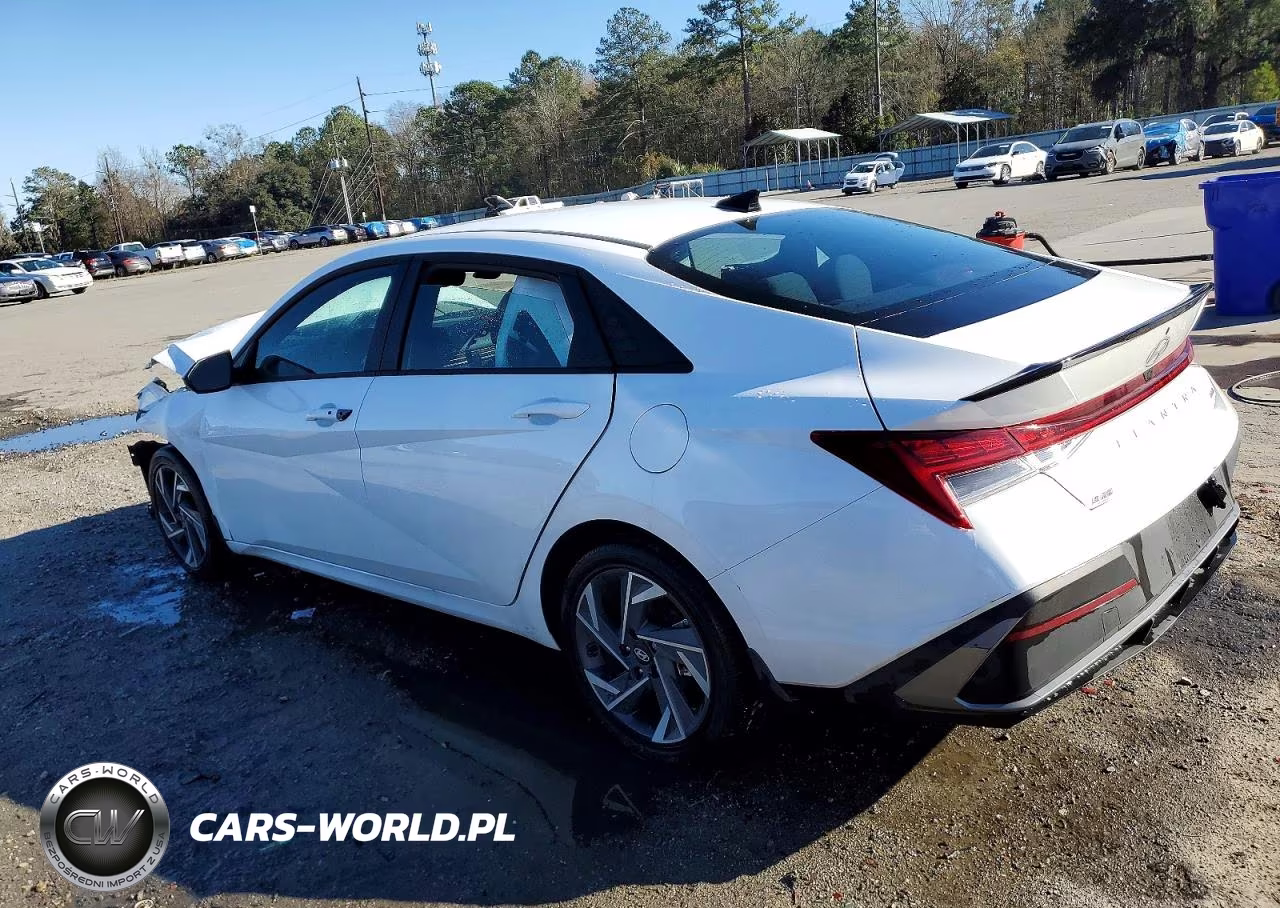 2025 Hyundai Elantra Blue VIN:KMHLM4DJ1SU179474 - 2