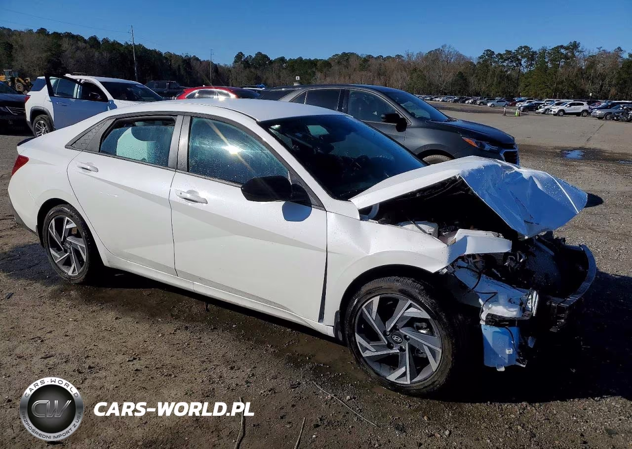 2025 Hyundai Elantra Blue VIN:KMHLM4DJ1SU179474 - 4