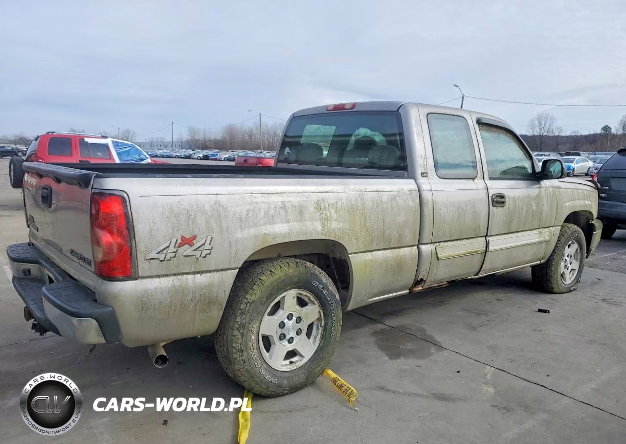 2005 Chevrolet Silverado K1500 VIN:1GCEK19V05E276502 - 3