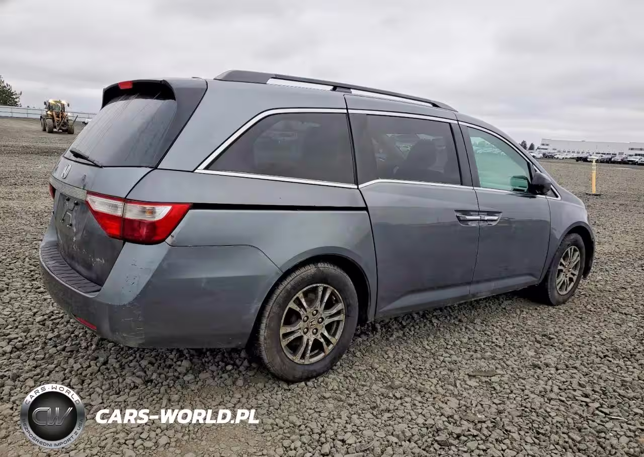 2011 Honda Odyssey Exl VIN:5FNRL5H64BB068746 - 3