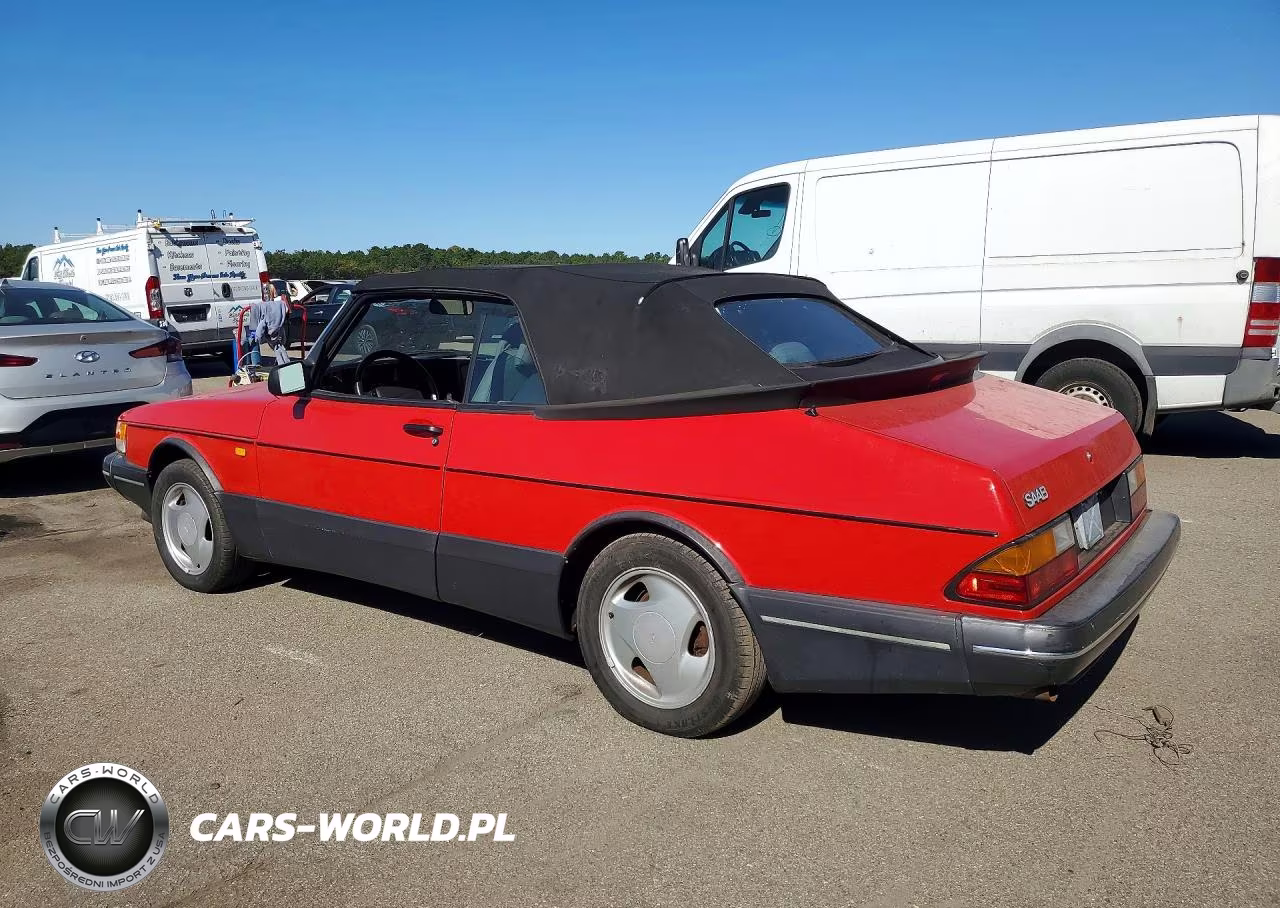 1991 Saab 900 S VIN:YS3AK75E2M7016864 - 2