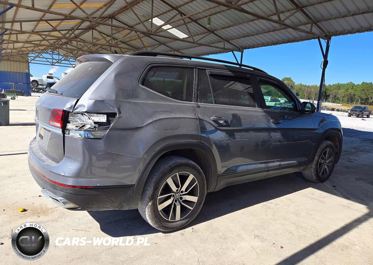 2021 Volkswagen Atlas Se VIN:1V2DP2CAXMC531285 - 3