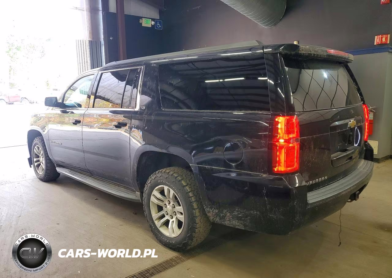 2015 Chevrolet Suburban K1500 Ls VIN:1GNSKHKCXFR162688 - 2
