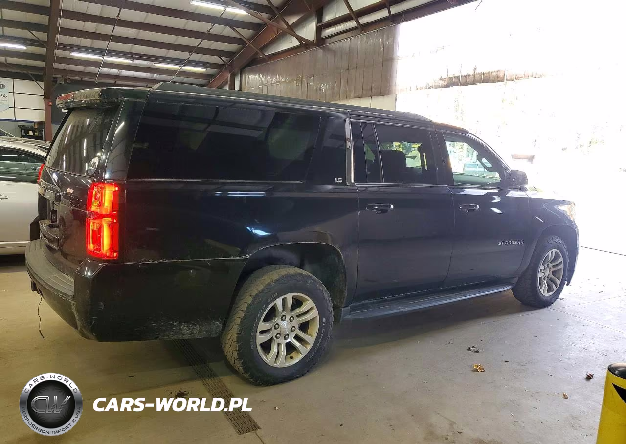 2015 Chevrolet Suburban K1500 Ls VIN:1GNSKHKCXFR162688 - 3
