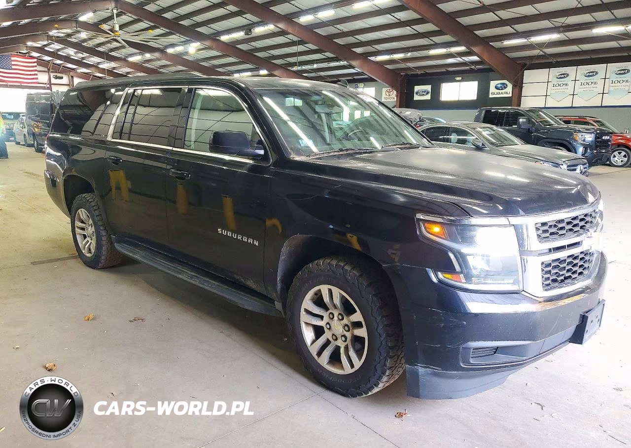 2015 Chevrolet Suburban K1500 Ls VIN:1GNSKHKCXFR162688 - 4
