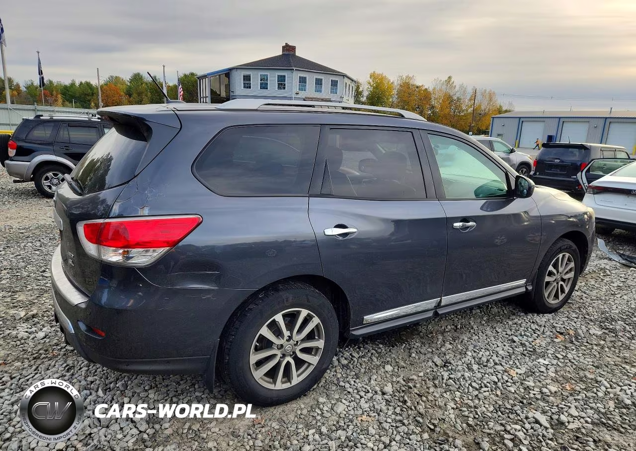 2014 Nissan Pathfinder Sl VIN:5N1AR2MM0EC650645 - 3