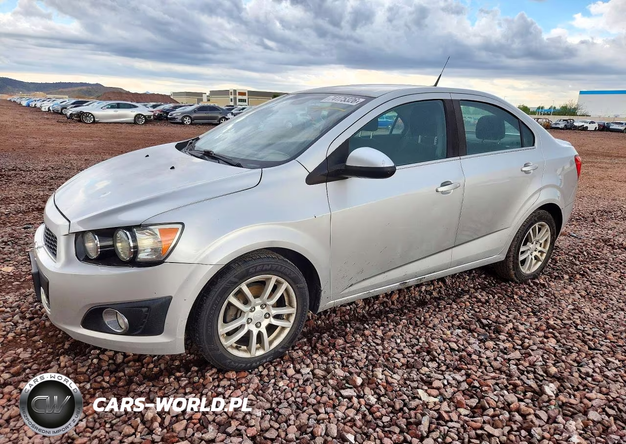 2013 Chevrolet Sonic Lt VIN:1G1JC5SH4D4237920 - 1